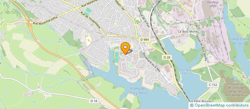 localisation de l'entreprise VICAD  ECUISSES