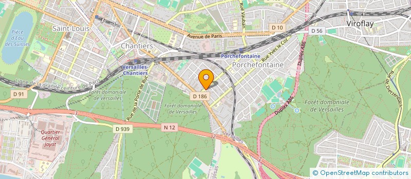 localisation de l'entreprise VICADI à VERSAILLES