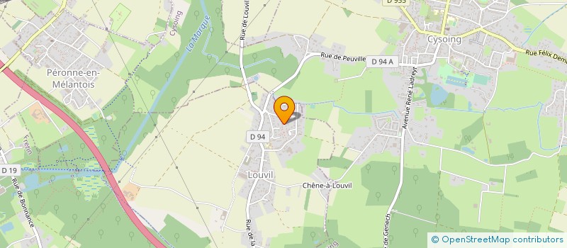 localisation de l'entreprise VICAGENCEMENT  LOUVIL