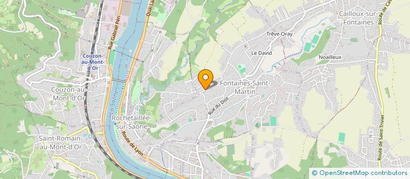 localisation de l'entreprise VICAIRE ESPACE VERT à FONTAINES-SAINT-MARTIN
