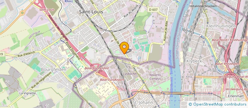 localisation de l'entreprise VICAL  SAINT-LOUIS