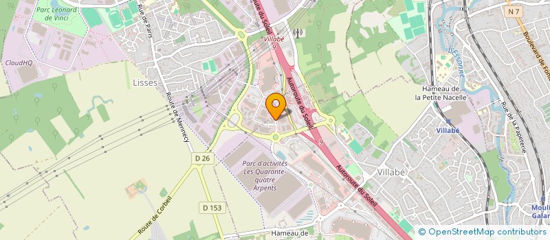 localisation de l'entreprise VICAL HOLDING  VILLABE