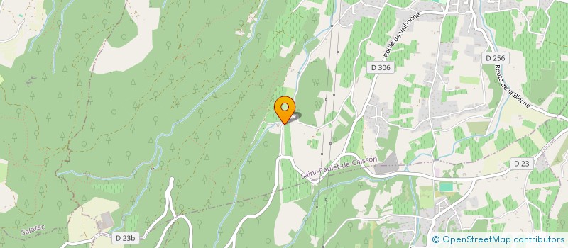 localisation de l'entreprise VICAM  SAINT-PAULET-DE-CAISSON