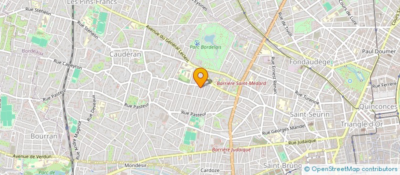 localisation de l'entreprise VICAM  BORDEAUX