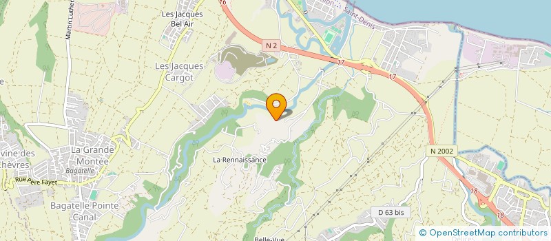 localisation de l'entreprise VICAM PHILIPPE-A à SAINTE-SUZANNE