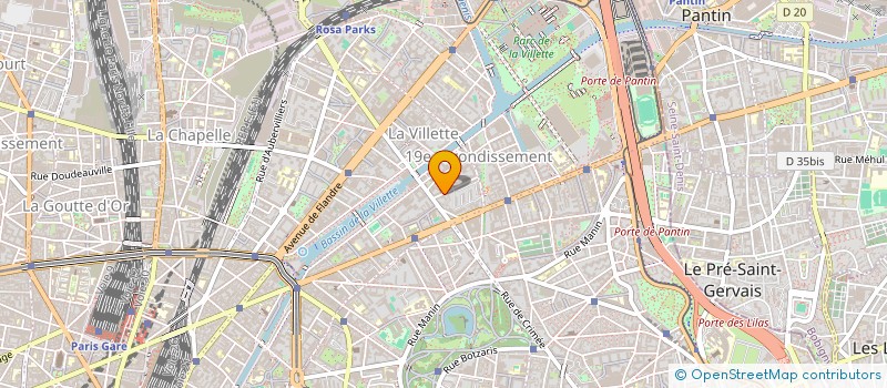 localisation de l'entreprise VICAMOD  PARIS