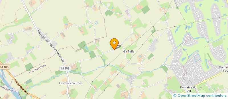 localisation de l'entreprise VICANA  WAMBRECHIES