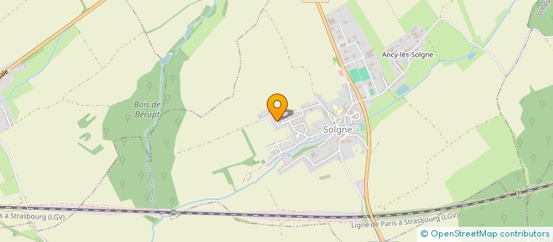 localisation de l'entreprise VICANBEN  SOLGNE