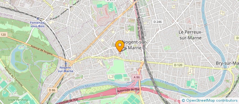 localisation de l'entreprise VICAND à NOGENT-SUR-MARNE