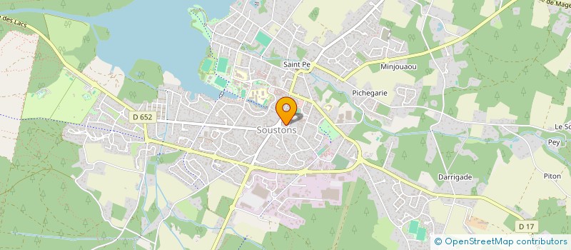 localisation de l'entreprise VICAP  SOUSTONS