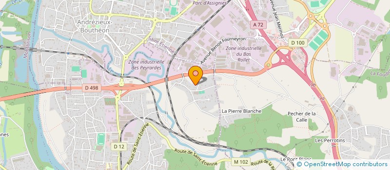 localisation de l'entreprise VICAP FINANCE  SAINT-JUST-SAINT-RAMBERT