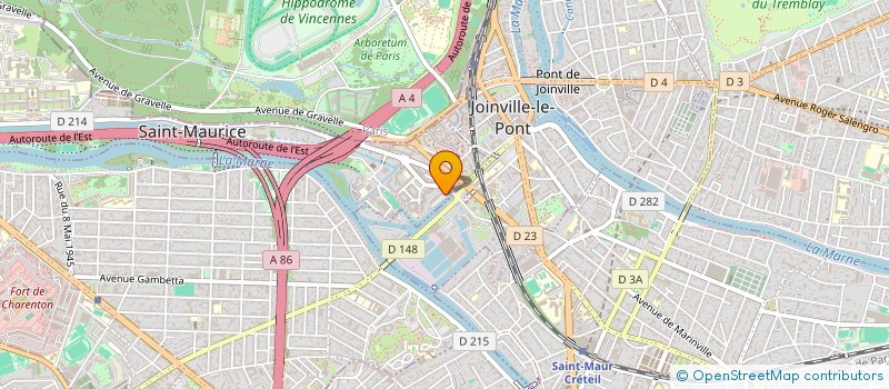 localisation de l'entreprise VICAR à SAINT-MAURICE