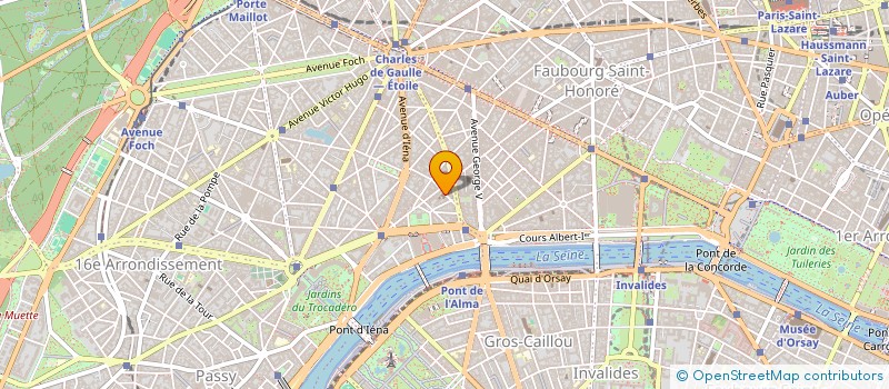 localisation de l'entreprise VICARIAT SAINTE-MARIE-DE-PARIS-ET-SAINT-ALEXIS-D'UGINE  PARIS