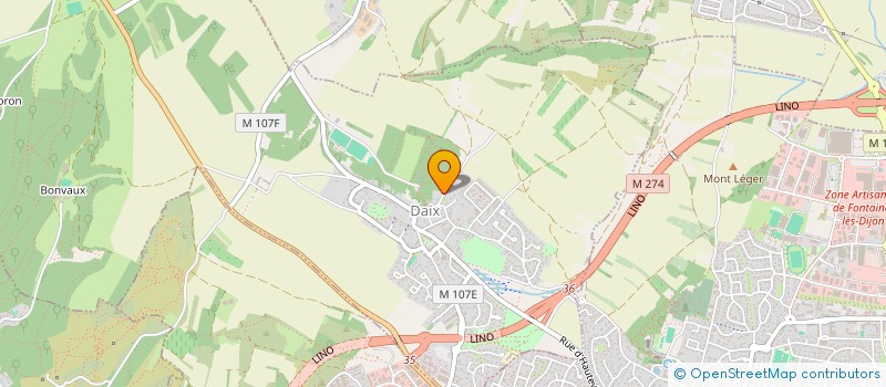 localisation de l'entreprise VICART  DAIX
