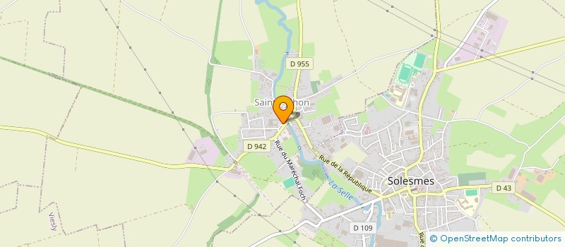 localisation de l'entreprise VICART  SAINT-PYTHON