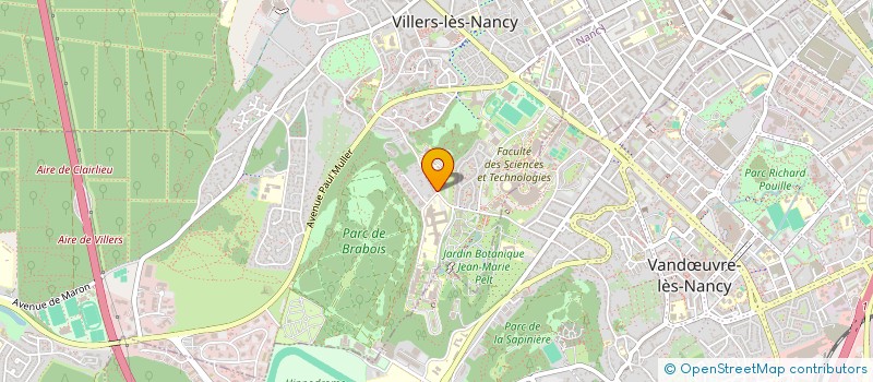 localisation de l'entreprise VICARTH  VILLERS-LES-NANCY