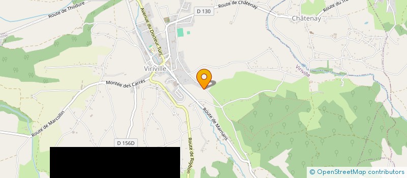 localisation de l'entreprise VICAT CARRELAGE  VIRIVILLE