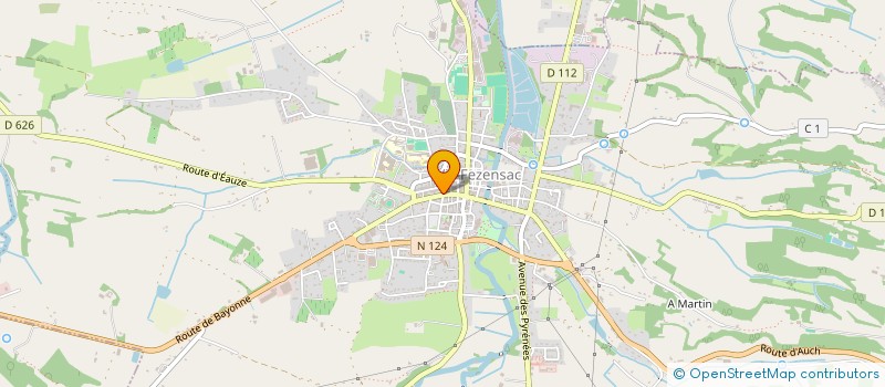 localisation de l'entreprise VICAUDIO à VIC-FEZENSAC