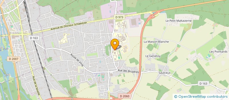 localisation de l'entreprise VICCA DEGRIFF à AMILLY