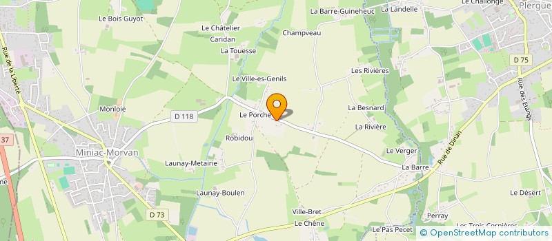 localisation de l'entreprise VICCAME  MINIAC-MORVAN