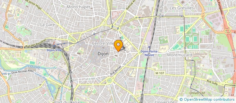 localisation de l'entreprise VICE CONSULAT D ITALIE à DIJON