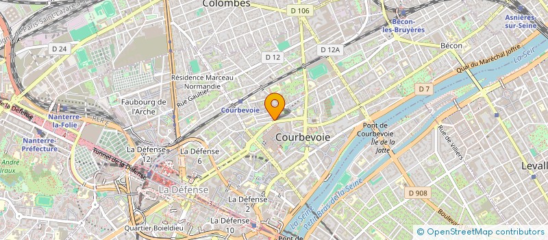 localisation de l'entreprise VICE VERS CA à COURBEVOIE