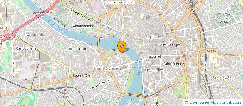 localisation de l'entreprise VICE&VERSA à TOULOUSE