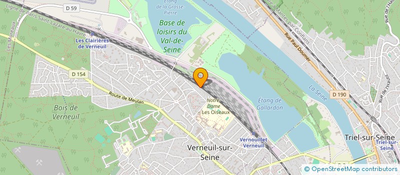 localisation de l'entreprise VICELO  VERNEUIL-SUR-SEINE