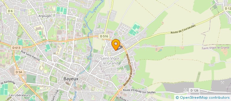 localisation de l'entreprise VICEMO  SAINT-VIGOR-LE-GRAND