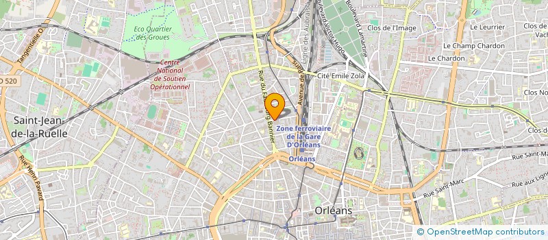 localisation de l'entreprise VICEND  ORLEANS