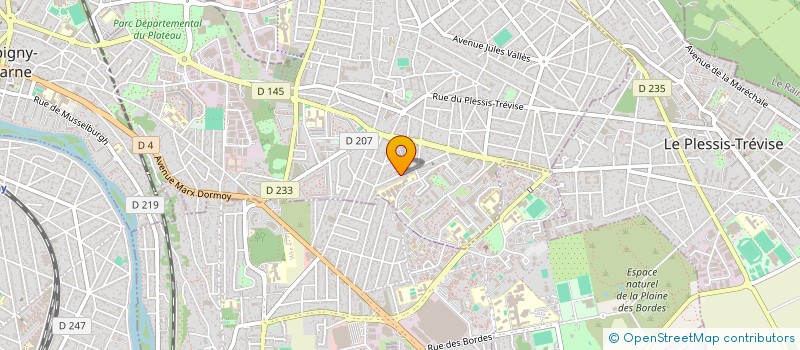 localisation de l'entreprise VICENTE à CHAMPIGNY-SUR-MARNE