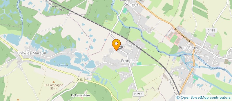 localisation de l'entreprise VICEVA  ERONDELLE