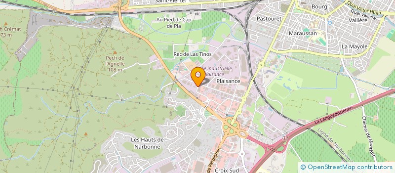 localisation de l'entreprise VICFIT11  NARBONNE