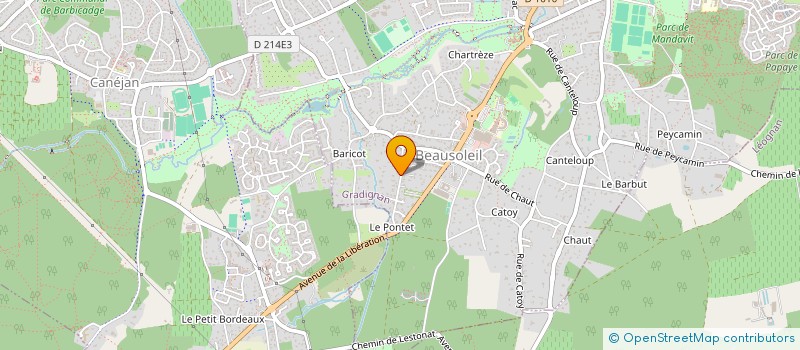 localisation de l'entreprise VICHAPHIL  GRADIGNAN