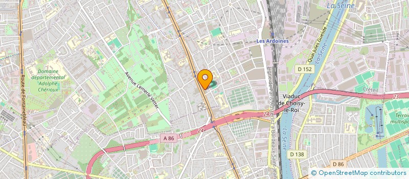 localisation de l'entreprise VICHENRA  VITRY-SUR-SEINE