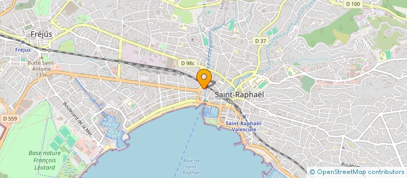 localisation de l'entreprise VICHRIS à FREJUS