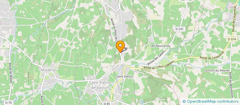 localisation de l'entreprise VICHUKEN  CRILLON-LE-BRAVE