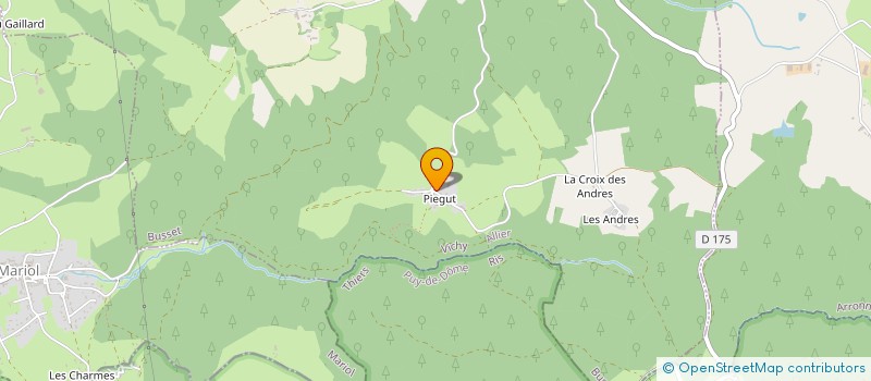 localisation de l'entreprise VICHY MONTESSORI  BUSSET