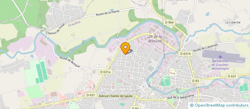 localisation de l'entreprise VICIMMO  GRAULHET