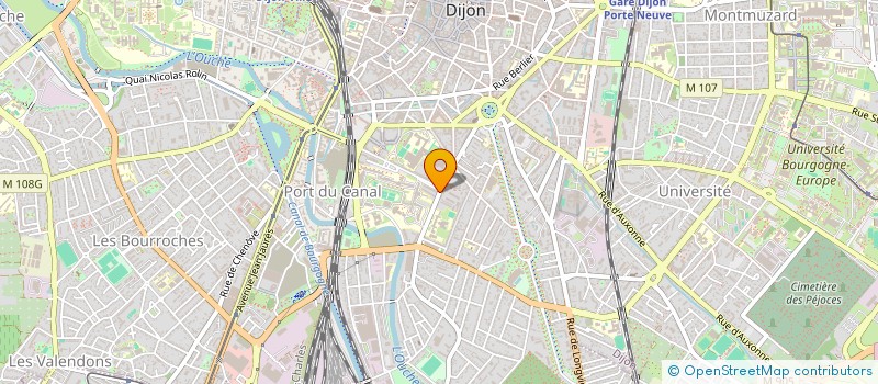 localisation de l'entreprise VICINIA à DIJON