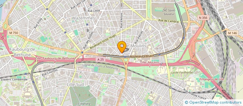 localisation de l'entreprise VICITY ASSET MANAGEMENT à LILLE