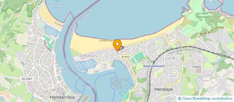 localisation de l'entreprise VICKENVAR à HENDAYE