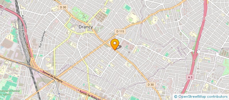 localisation de l'entreprise VICKI  DRANCY