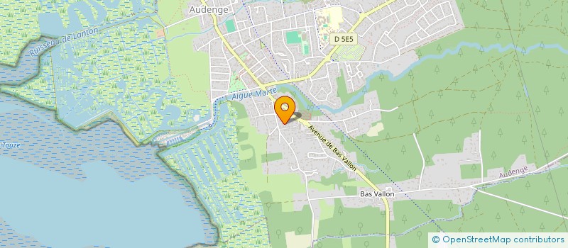 localisation de l'entreprise VICKING MAREE NEGOCE CLAOUEY  AUDENGE