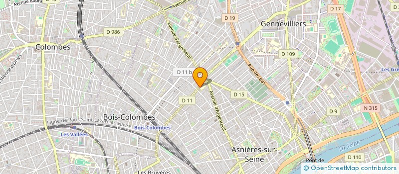 localisation de l'entreprise VICKY à ASNIERES-SUR-SEINE