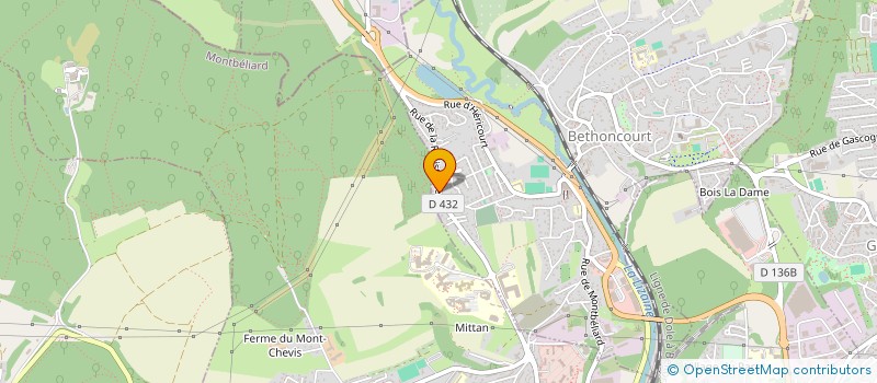 localisation de l'entreprise VICKY  BETHONCOURT