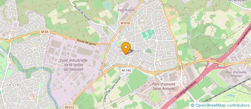 localisation de l'entreprise VICKY  BOUILLARGUES