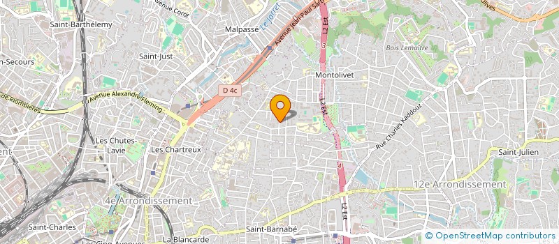 localisation de l'entreprise VICKY JANE à MARSEILLE