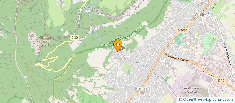 localisation de l'entreprise VICKY MB  BERNIN