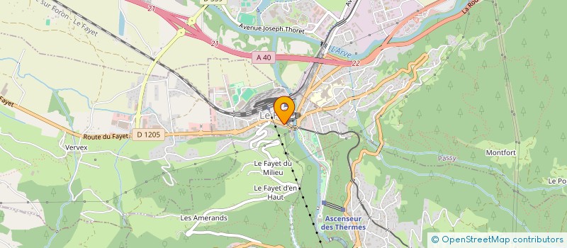 localisation de l'entreprise VICKY SPORTS  SAINT-GERVAIS-LES-BAINS